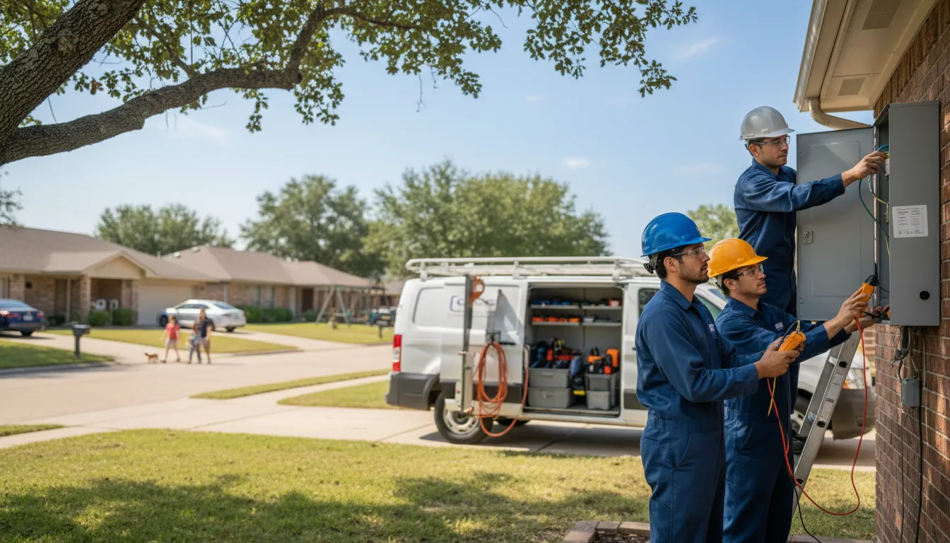 Certified electrician providing emergency electrical services in Eyota, MN